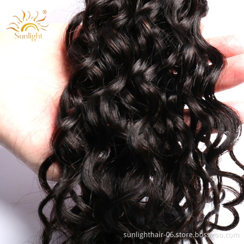 Wholesale Brazilian Water Wave Bundles 100% Human Hair Weave Bundles Brazilian Remy Hair Extensions Natural Color water wave
